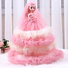 公主娃娃恒潮迷糊芭比娃娃套装洋娃娃女孩玩具创意招生圣诞节礼品