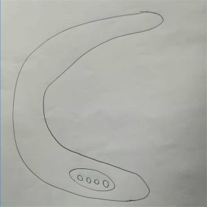 uU型枕按摩枕颈椎按摩仪