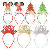 Celebrate Ping An Night New Year's New Year Happy Board LED Lighting Head Hoe Party Birthday Hat Christmas Tree TW0011