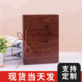 diy手工系绳 相册定制 粘贴式牛皮纸成长相册 创意影集木质相册本