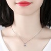 Necklace, chain for key bag , pendant for St. Valentine's Day, one carat, Birthday gift, wholesale