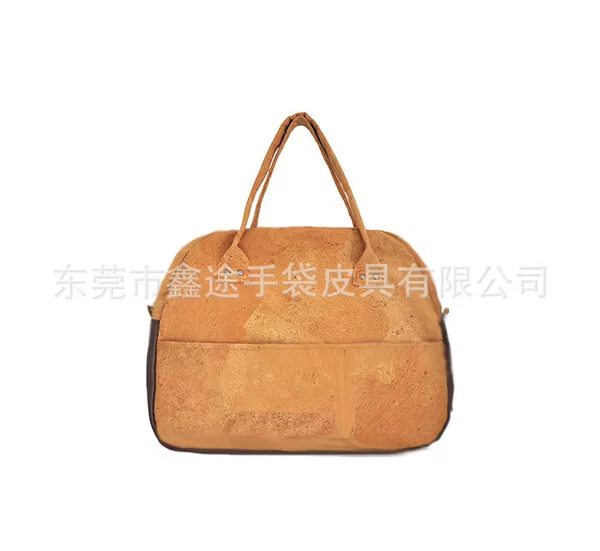 Manufacturer Customized Laptop Bag, Environmentally Friendly Portuguese Cork Briefcase, Waterproof and Tear-Resistant Computer Bag