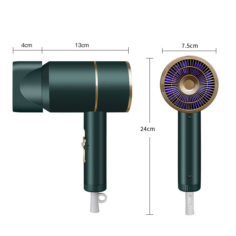 Hair dryer Household hair care high -power hair dryer student dormitory light sound hair dryer drainage promotion gift 2
