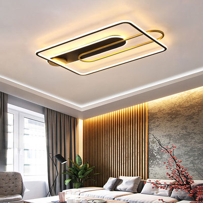 Living room lights Modern simplicity atmosphere household Ceiling lamp 2020 new pattern hall rectangle Northern Europe bedroom lamps and lanterns