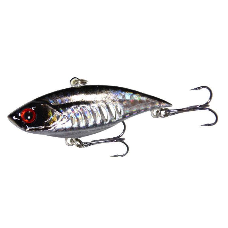 2 Pcs Sinking Lipless Crankbait Lures 65mm 11g Hard Baits Bass Pike Crappie Fresh Water Fishing Lure