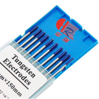 华瑞钨电极工厂直销WL20 蓝头镧钨电极/ 2.4*150mm