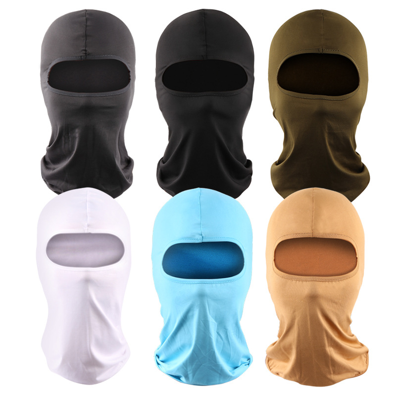 equipment outdoors Riding CS Masked Mask Headgear motorcycle Windbreak Sunscreen dustproof face shield Hat