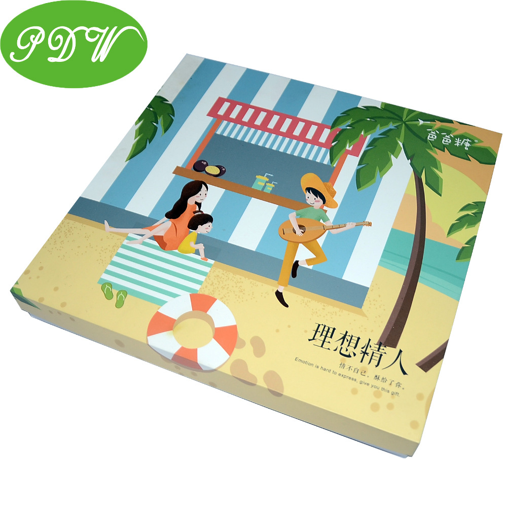 礼品糖果天地盒 各类化妆品翻盖盒 装饰品礼品盒源头工厂定制加工