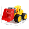 Bulldozer, beach car model, archaeological excavations