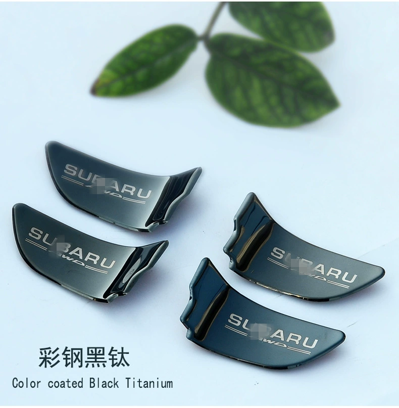Подходит для Subaru XV Aohu Lion Forest, наклейка на внутреннюю чашку двери из нержавеющей стали внутренняя ручка-наклейка, интерьерная модификация