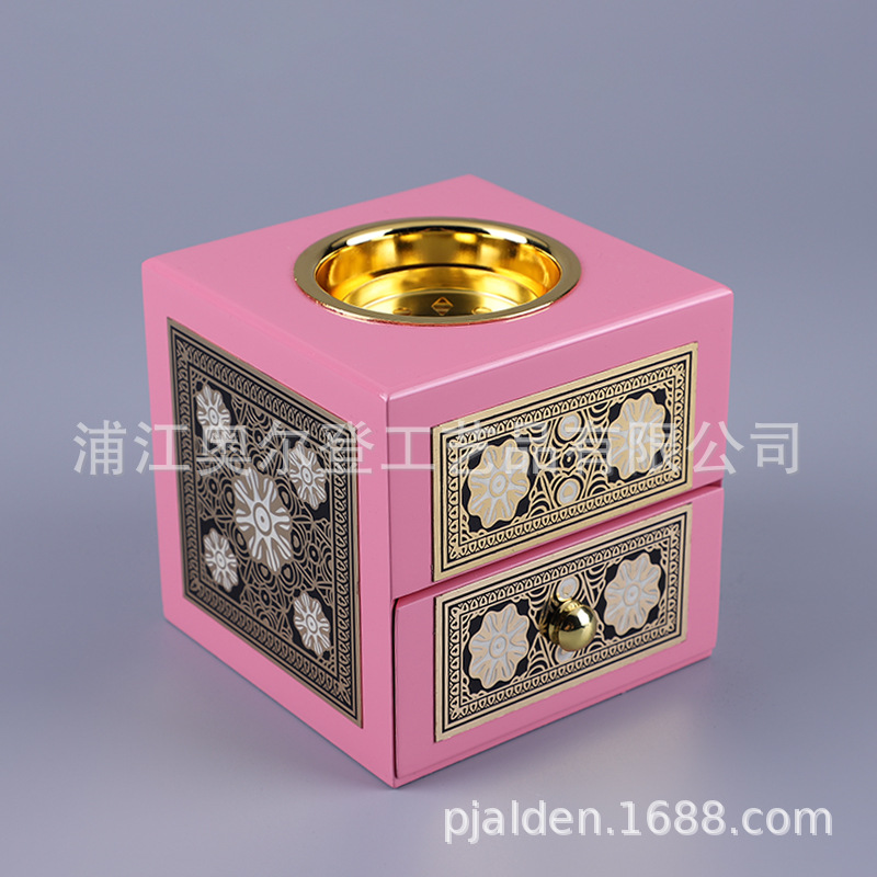 Factory direct sales, wholesale of storage boxes, jewelry boxes, incense burners, reverse-flow sandalwood burners, creative wholesale with hollowed-out designs detail image 4