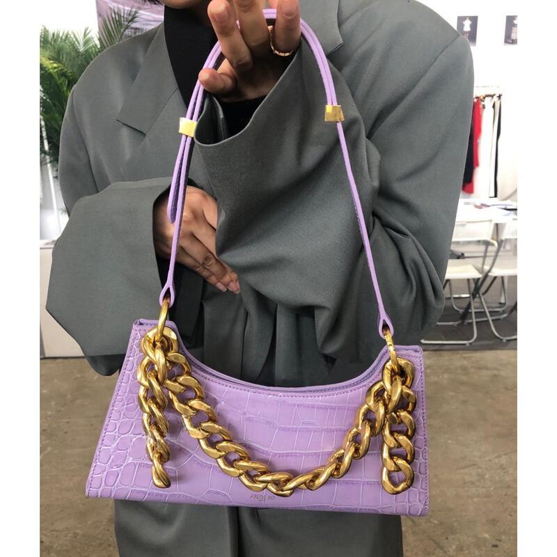 Vintage Underarm Bag White