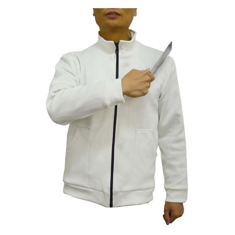 防割服聚乙烯工厂现货 户外运动拉链开衫 时尚轻便款安全防护服