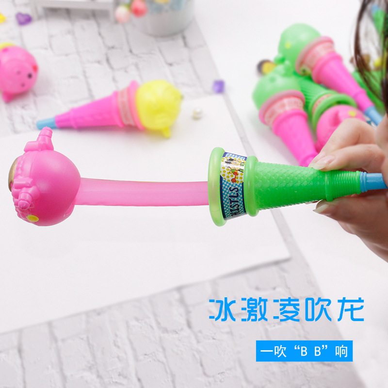 ice cream Child Stall originality baby Source of goods wholesale Toys whistling Stall goods Whistle Best Sellers