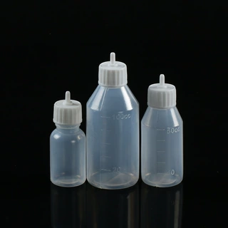 30ML尖嘴塑料瓶 50毫升带针头塑胶瓶 100ml铁针头胶水瓶子