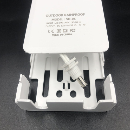 LED strip power supply 12V 2.5A outdoor power supply camera outdoor rainproof security surveillance power adapter