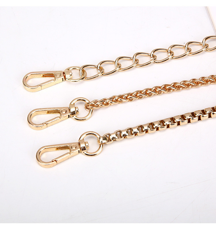 New Metal Chain Shoulder Strap Bag Accessories Long Bag Strap display picture 1