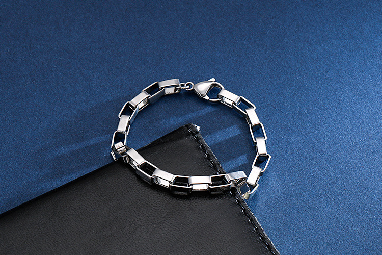 Casual, Holiday, Daily Occasion Simple Style Streetwear Geometric 304 Stainless Steel Bracelets In Bulk