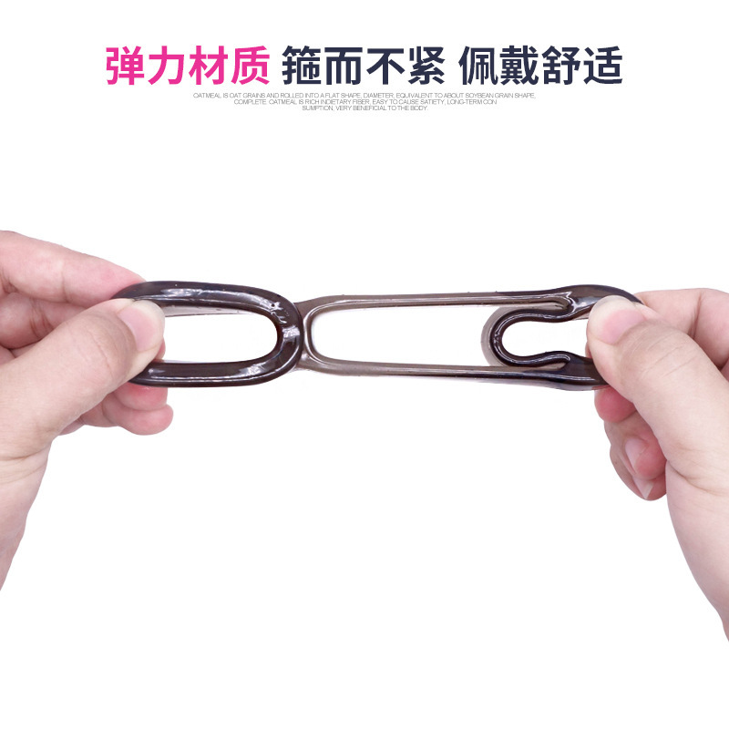 TPE双环延时锁精环 阴囊束缚持久锁精环 另类情趣成人性用品-阿里巴巴