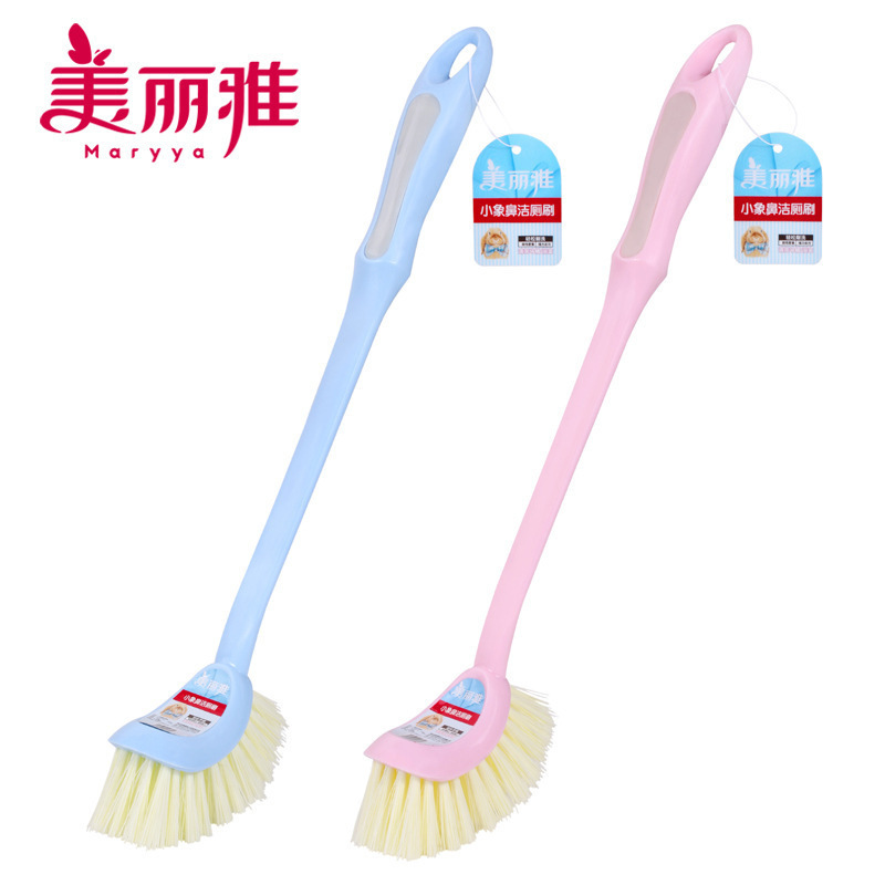 Meiliya baby elephant nose toilet brush toilet brush plastic toilet brush Meiliya baby elephant nose toilet brush toilet brush plastic toilet brush