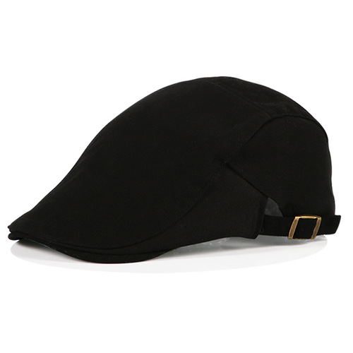 Beanie Men Summer Korean Style Duckbill Cap Women Outdoor Simple Versatile Casual Forward Cap Japanese Retro Artist Hat