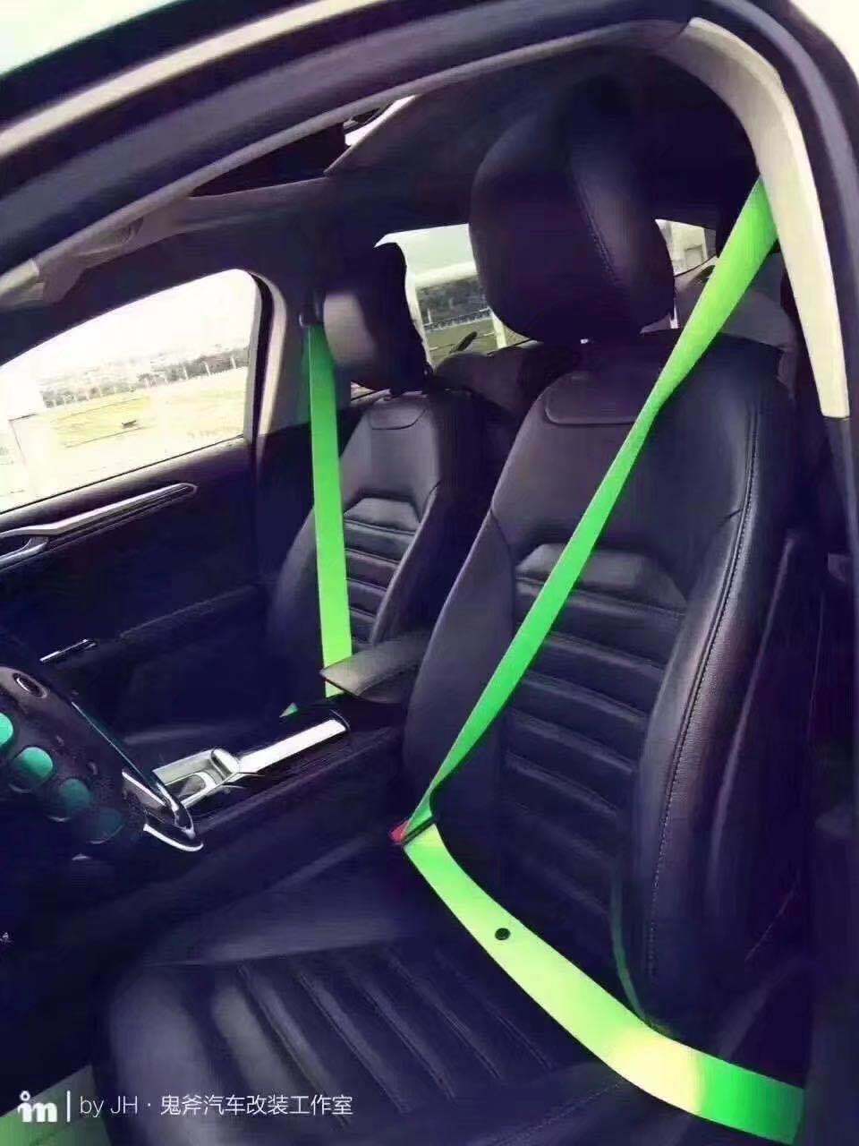 Cross-Border Car Modification Seat Belt 4.8cm Wide High-Quality Colorful Modification Seat Belt Universal Car Accessories