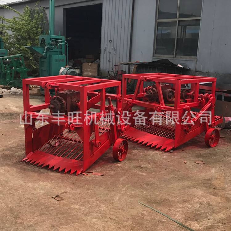 大型芦根挖掘药材收获机 多功能根茎药材收获机