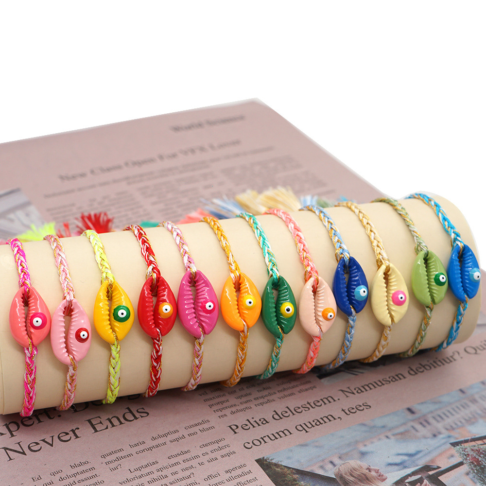 Explosifs Petits Produits Simples Style Ethnique Créatif Couleur Coquille Naturelle Gland Bracelet Bijoux Faits À La Main En Gros display picture 23