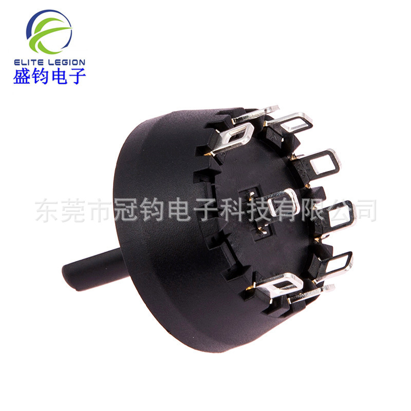 东莞厂家供应MFR01-A1F06L1S-R档旋转开关,电动车档位开关批发