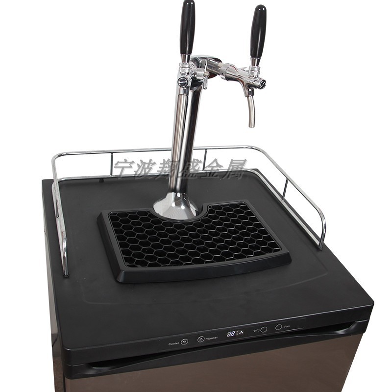 Máquina de cerveza artesanal comercial de doble cabeza máquina vendedora de cerveza refrigeradora máquina de cerveza con regulación de temperatura