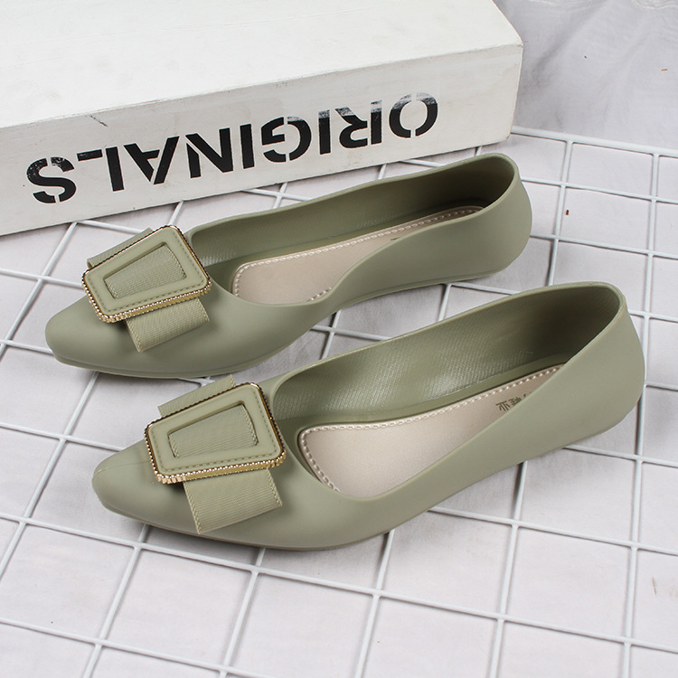913-1 square buckle-green