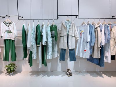 广州品牌折扣尾货女装货源 素言夏装 女 年轻休闲棉麻连衣裙|ru