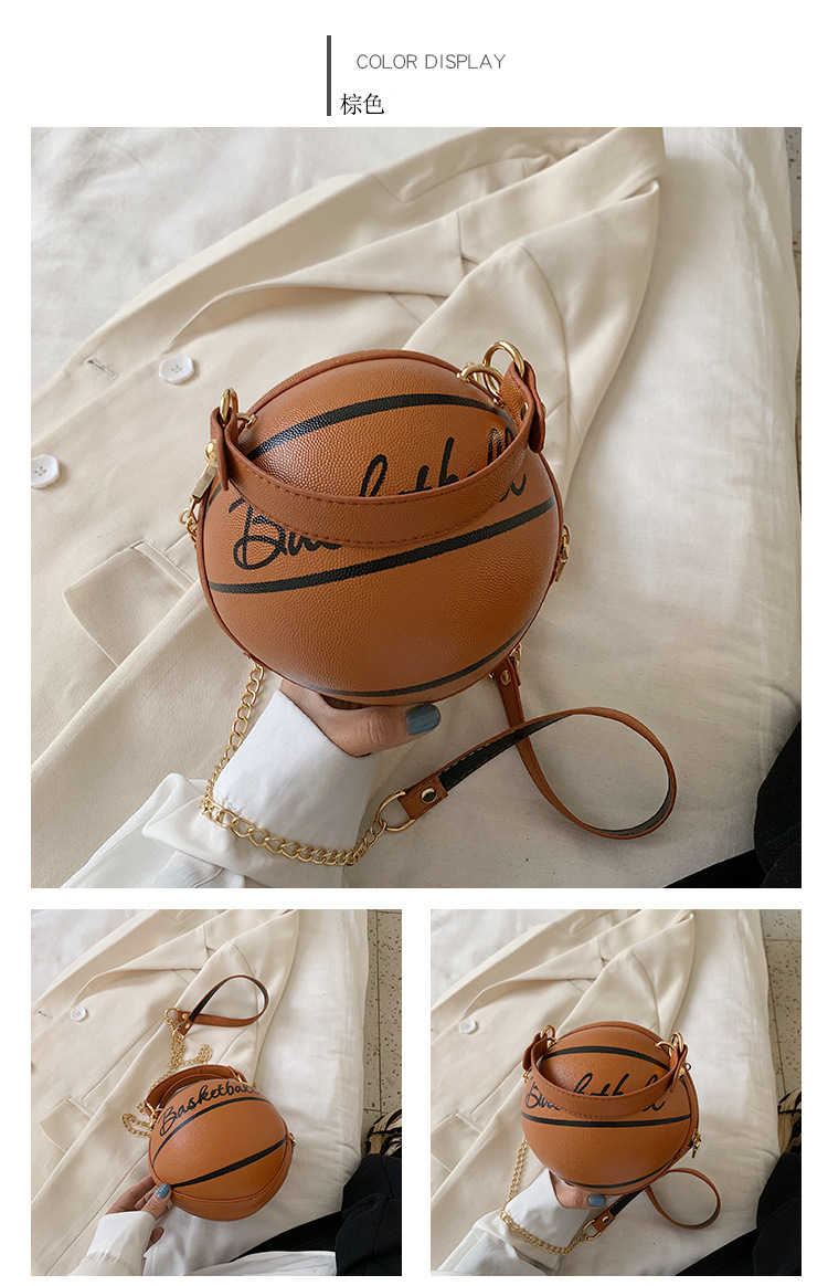 Nouveau Sac De Basket-ball À Chaîne Rose Pour Femme display picture 7