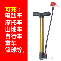Manufacturer wholesale multifunction basketball air pump ball steel pipe inflatable pump mountain bike electric bike air pump