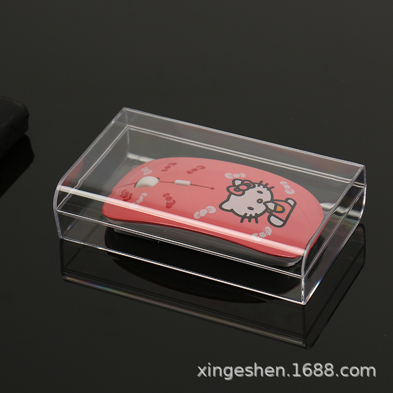 长方形透明包装盒PS料鼠标盒蓝牙耳机透明包装盒U盘盒 MP4水晶盒