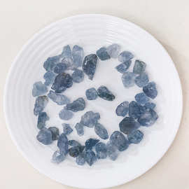 水晶原石 蓝晶石原矿 摆件 矿石标本 随形 DIY配件 水晶原石