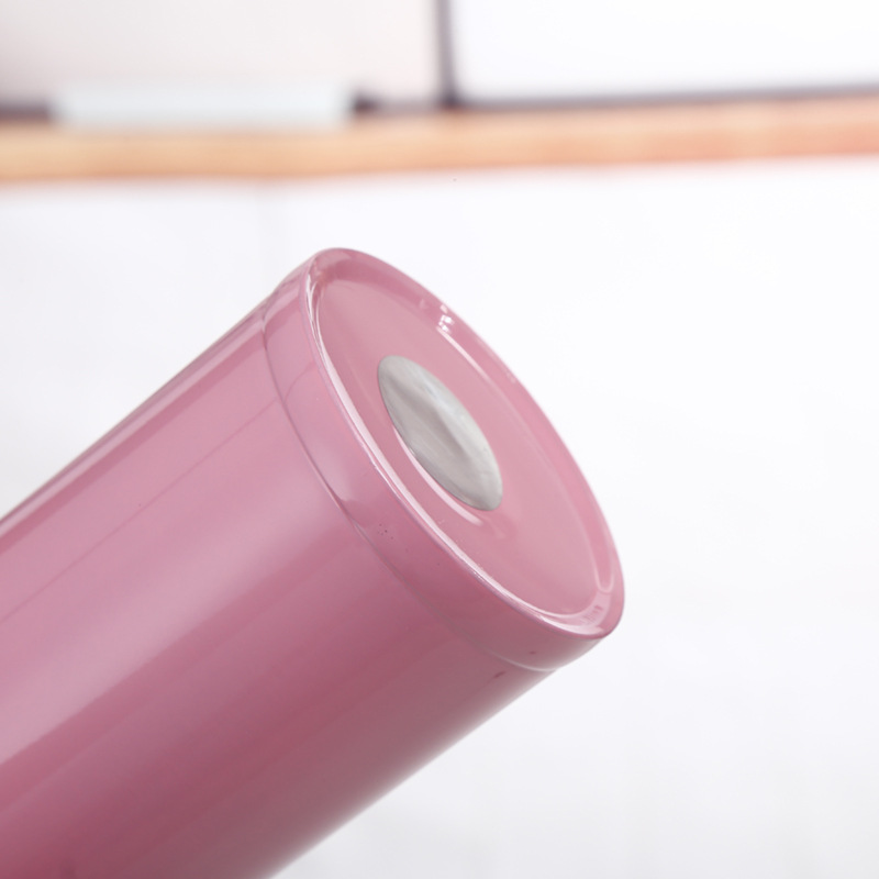 Taza termo de acero inoxidable taza de rebote taza de guisantes taza de deportes portátil coche gran capacidad termo taza