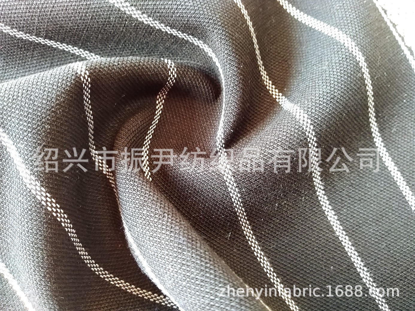 Tencel兰精认证30S天枢涤衬衫面料天枢条子面料竖条风格衬衫