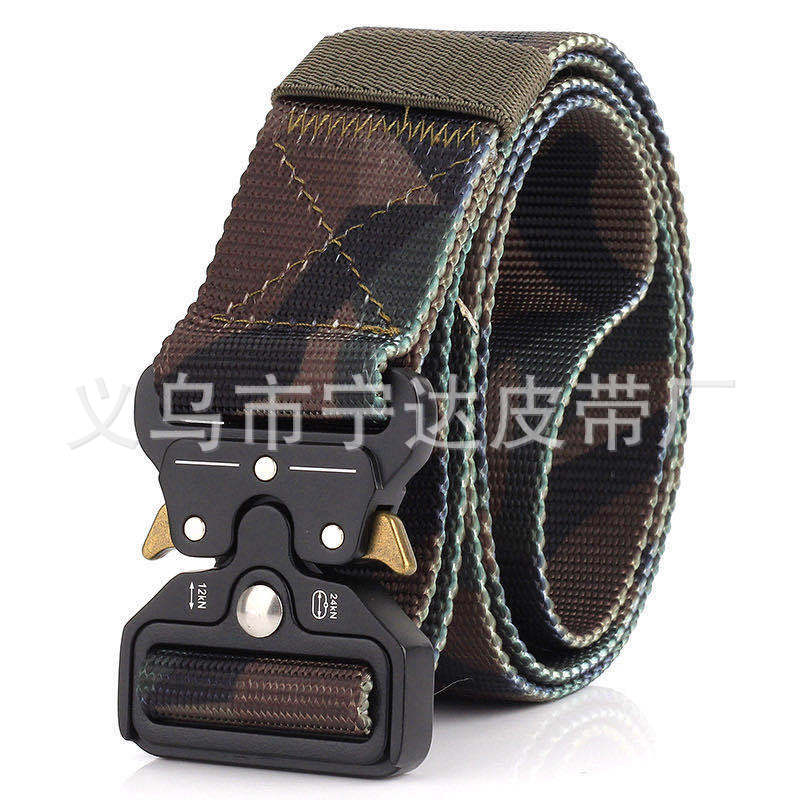 Travel universal nylon woven hypoallergenic tactics belt