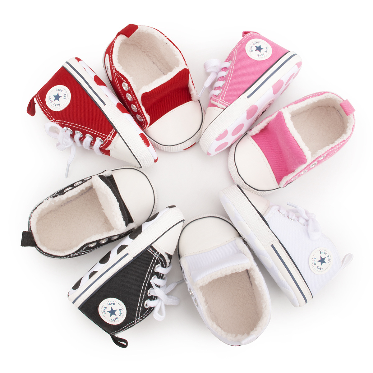 New winter baby shoes, cotton shoes, plu...