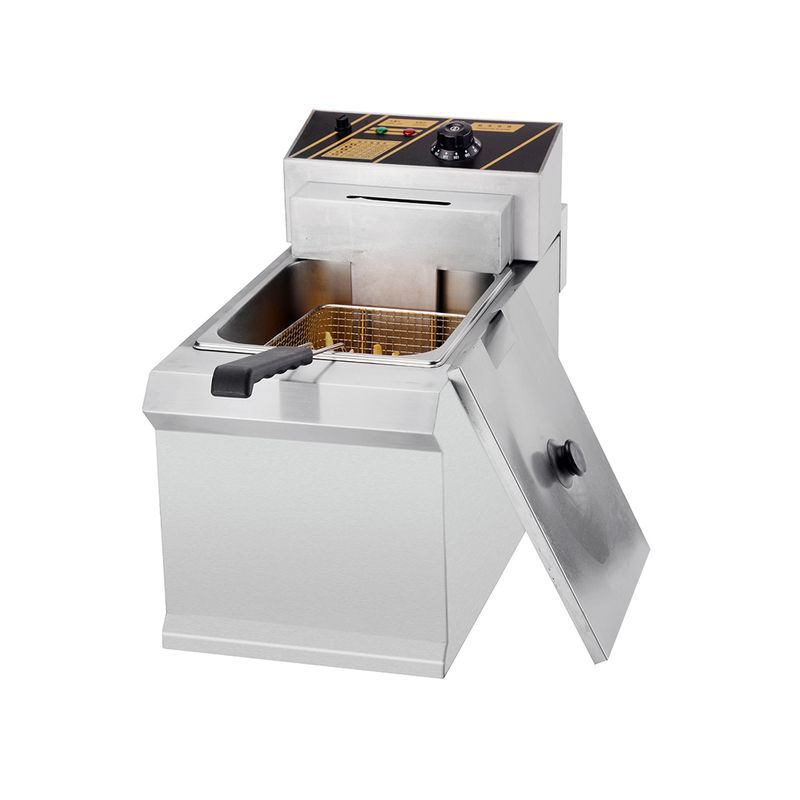 商用电炸炉大容量单缸家用电炸锅油炸锅双杠机炸薯条机油炸机炸锅