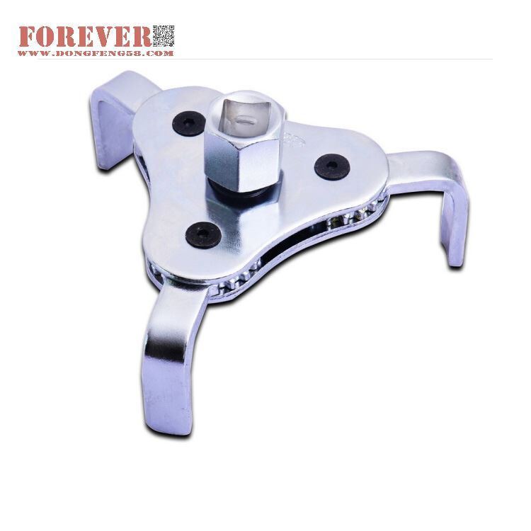 华丰巨箭机修工具 扁三爪双向滤清器扳手 HF-6053101耐用