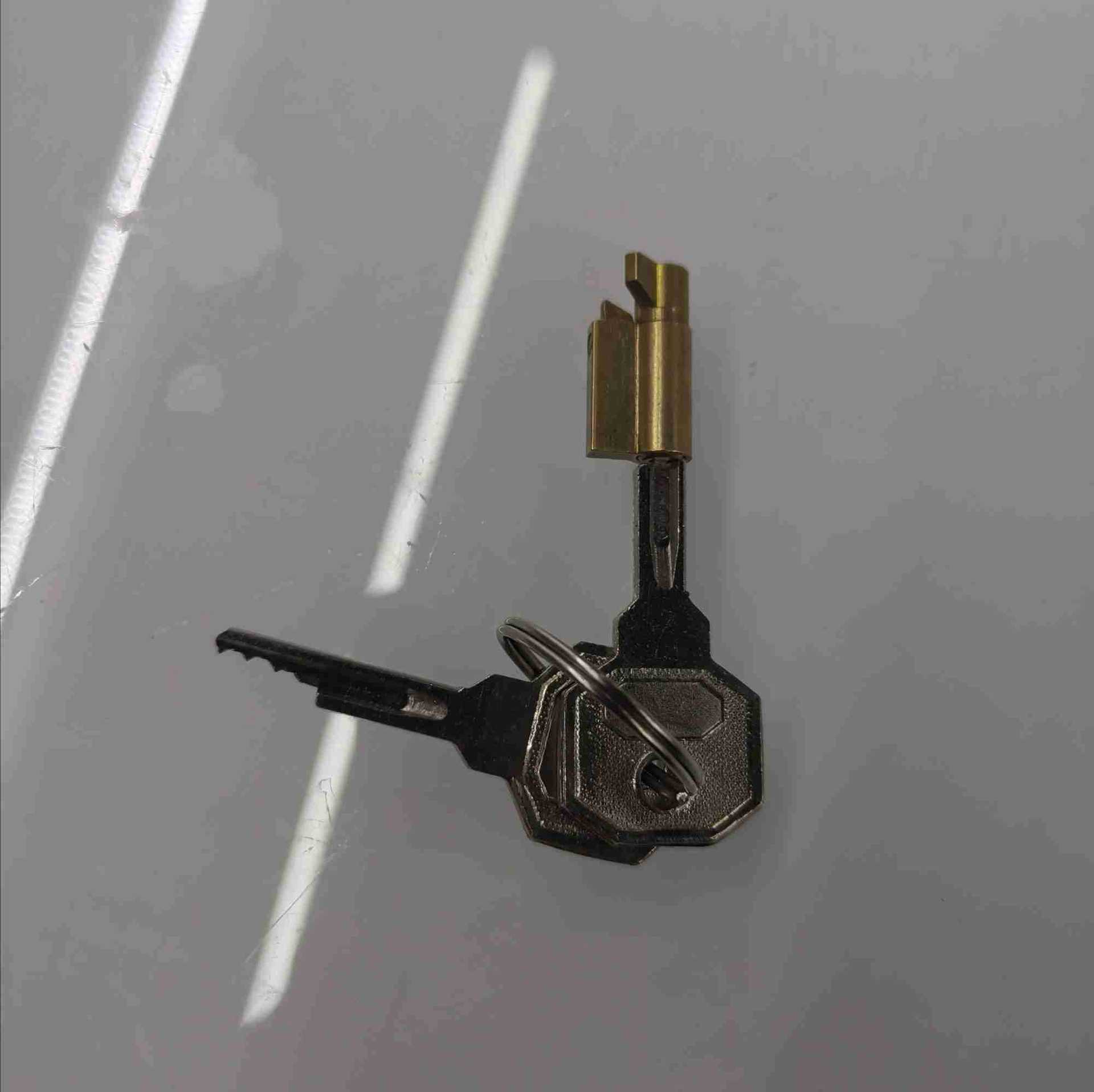 异形锁 汽车 电源开关锁芯 铜锁芯 冰箱锁 支持定制通开单开锁