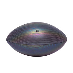 Cross-border luminous fluorescent reflective American football PU standard competition training ball manufacturer wholesale customized logo