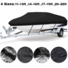 Cross -border dedicated to speedboat drag fishing fish V -type boat cover rain protection sunscreen protective cover 210D waterproof boat cover