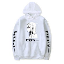 Darling in The FRANXX Zero Two�ܱ�ʱ�п�����Ů��ñ����hoodie