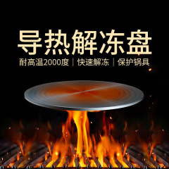 Kitchen gas stove heat conductor plate household gas stove gas stove heat conductor plate protection pot anti-burn black heat conductor thawing plate