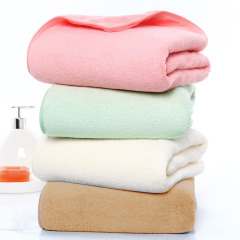 Factory Wholesale High-density Coral Fleece Thick Towels Gift Soft Facial Towels Hotel Beauty Salon LOGO Towels