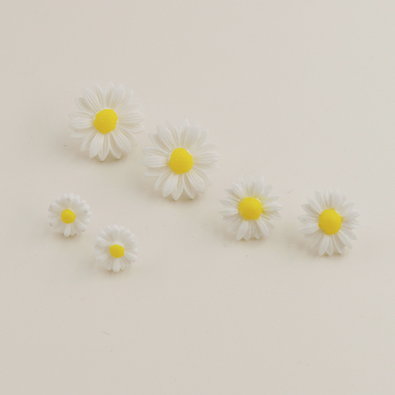 Popular New  Flower Earrings Set display picture 2