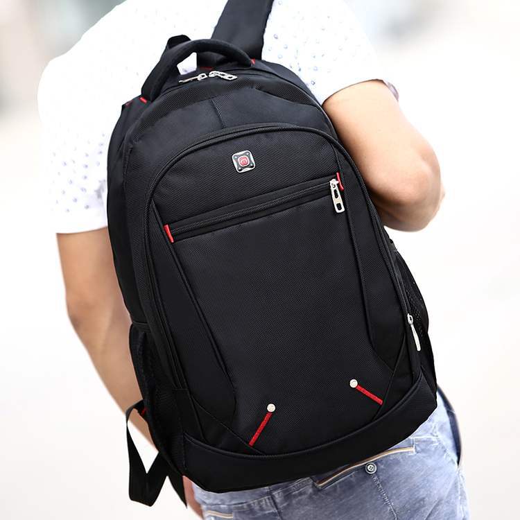 Factory wholesale new outdoor travel Men's backpack student computer bag backpack gift leisure printed logo